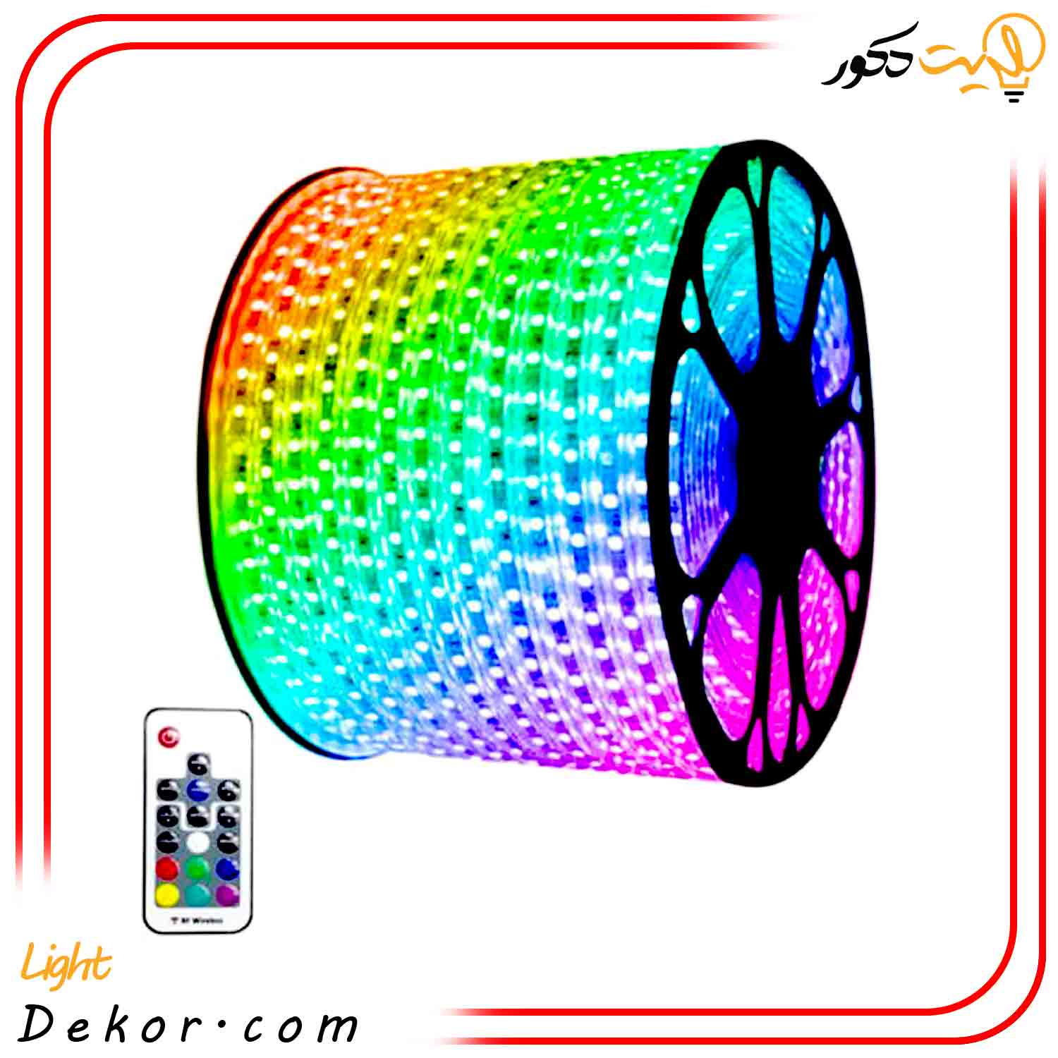 ریسه-ال-ای-مدل-هفت-رنگ-RGB-طول-3-متر ریسه-ال-ای-مدل-هفت-رنگ-RGB-طول-3-متر