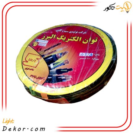 سیم-برق-افشان-1-در-1.5-توان-الکتریک-البرز(CCA)-حلقه-100-متری