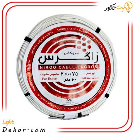 سیم-نایلون-1.5×2-نیرو-کابل-زاگرس