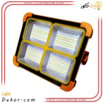 پروژکتور-شارژی-و-خورشیدی-SOLAR-LED-LIGHT-دارای-پاوربانک-با-نور-عالی