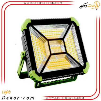 پرژکتور-شارژی-خورشیدی-سولار-مدل-SOLAR-JLP-2196