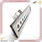 چراغ-وال-واشر-پایه-دار-مستطیل-ضدآب-مولتی-کالر-9-وات-مدل-9STMP-GK