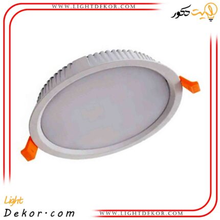 پنل-24-وات-توکار-گرد-سان-لوکس-مدل-PB241R-بک-لایت