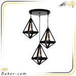چراغ-آویز-فانتزی-تزیینی-3شعله-کد-120