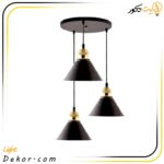 چراغ-آویز-کاسه-ای-تزیینی-کد-130-3-شعله