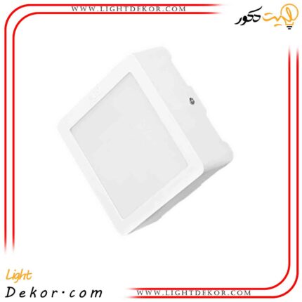چراغ-روکار-آویسا-12-وات-مربعی-پارس-شعاع-توس