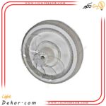 لوستر-سقفی-مدرن-پنکه-دار-کریستالی-72-وات