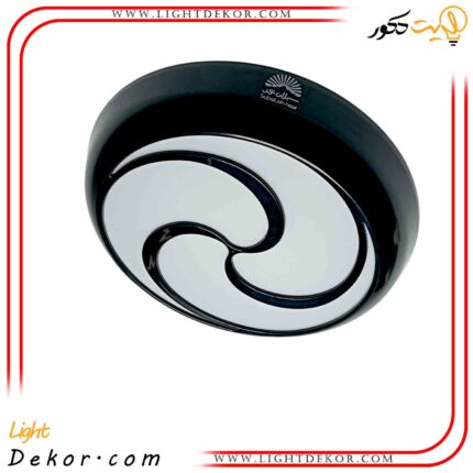 چراغ-سقفی-روکار-30-وات-گرد-مدل-آکام-سبلان-نور