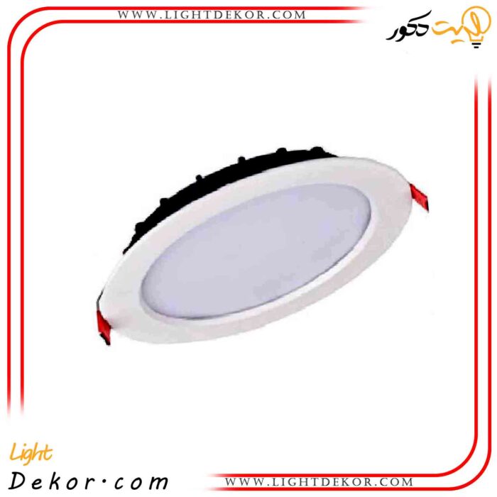 چراغ-پنل-گرد-توکار-40-وات-Back-Light-اکتینو-T20-40