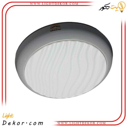 چراغ-سقفی-روکار-30-وات-گرد-سنسوردار-مدل-افروغ-سبلان-نور