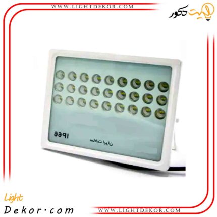 پروژکتور-ال-ای-دی-۴۰-وات-فلت-آوا-نور-(LED)