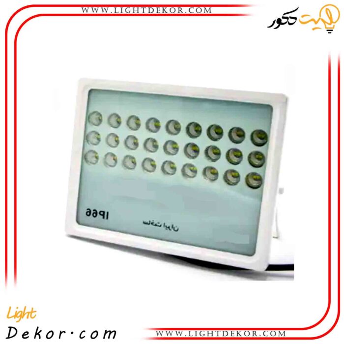 پروژکتور-ال-ای-دی-۴۰-وات-فلت-آوا-نور-(LED)
