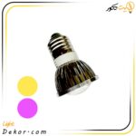 لامپ-سرپیچی-3-وات-رشد-گیاه-فول-اسپکتروم-لنزدار