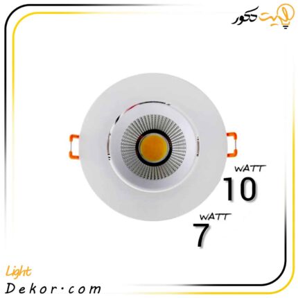 پنل-سقفی-7-وات-توکار-رشد-گیاه-فک-متحرک-فول-اسپکتروم